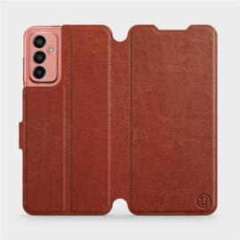 Etui do Samsung Galaxy M13 - wzór Brown&Orange