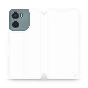 Etui do Motorola Moto E15 - wzór White&Gray