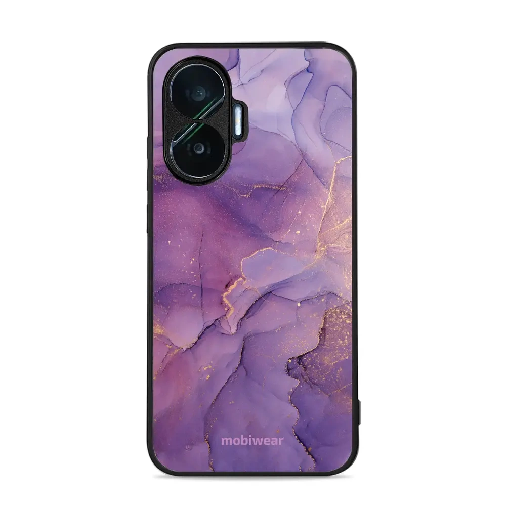 Mobiwear Glossy Case, Handyhülle, Geräteschutz, stilvolle Grafik, sicheres Gehäuse, Violett