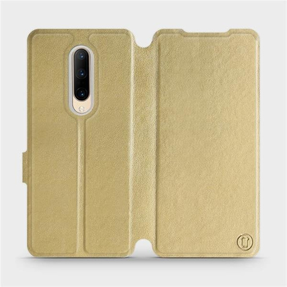 Etui do OnePlus 7 Pro - wzór Gold&Gray