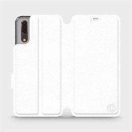 Etui do Huawei P20 - wzór White&Gray