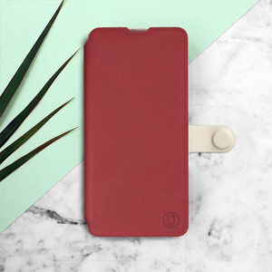 Etui Soft Touch do Xiaomi POCO M3 Pro 5G - wzór Zachodząca czerwień z platyną