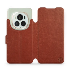 Etui do Huawei Honor Magic6 Pro - wzór Brown&Orange