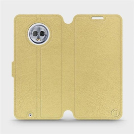 Etui do Motorola Moto G6 - wzór Gold&Gray