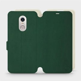 Etui Soft Touch do Xiaomi Redmi 5 Plus - wzór Miejska zieleń z platyną