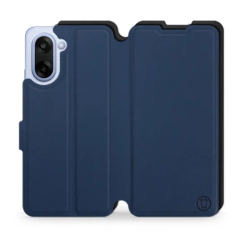 Etui Soft Touch do OnePlus Nord CE5 - wzór Głęboki granat z czernią