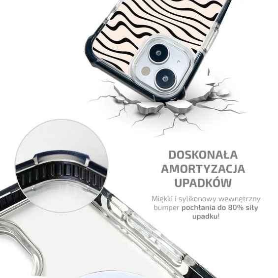 Etui MagSafe Elite Bumper Apple iPhone 16 Pro - wzór DA62D