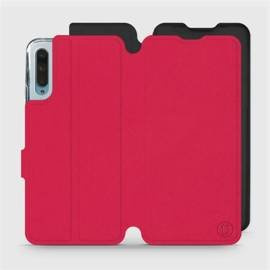 Etui Soft Touch do Huawei P Smart Pro - wzór Żywa czerwień z czernią