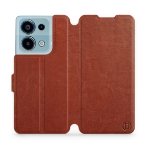 Etui do Xiaomi Redmi Note 13 Pro 4G - wzór Brown&Orange