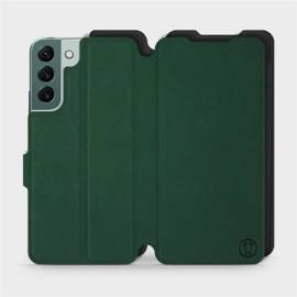 Etui Soft Touch do Samsung Galaxy S22 Plus - wzór Miejska zieleń z czernią