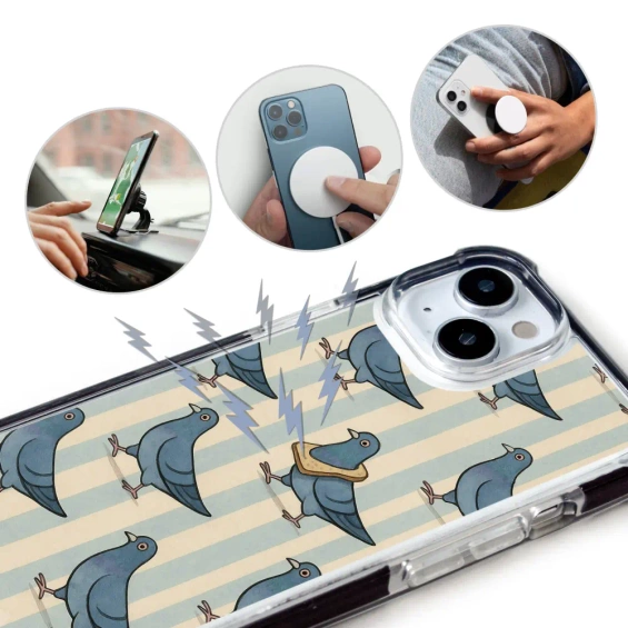 Etui MagSafe Elite Bumper Apple iPhone XS - wzór DP91D