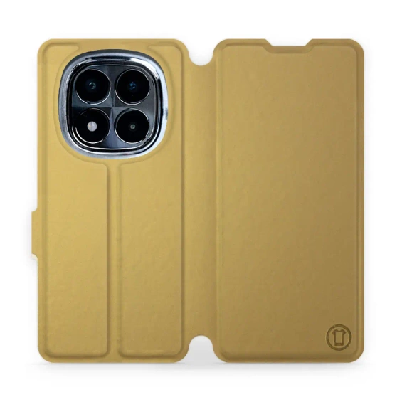 Etui do Xiaomi POCO X7 - wzór Gold&Orange