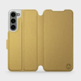 Etui do Samsung Galaxy S23 Plus - wzór Gold&Orange