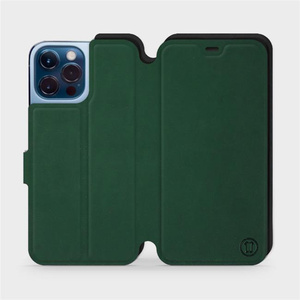 Etui Soft Touch do Apple iPhone 13 Pro Max - wzór Miejska zieleń z czernią