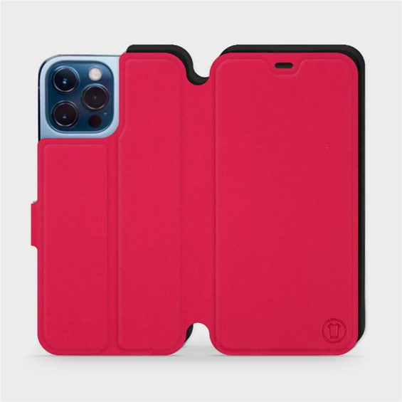 Etui Soft Touch do Apple iPhone 13 Pro Max - wzór Żywa czerwień z czernią