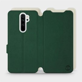 Etui Soft Touch do Xiaomi Redmi Note 8 Pro - wzór Miejska zieleń z platyną