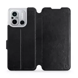 Etui do Xiaomi Redmi 12C - wzór Black&Gray