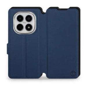 Etui Soft Touch do Xiaomi Redmi Note 15 5G - wzór Głęboki granat z czernią