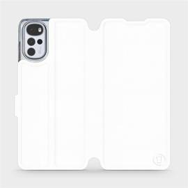 Etui do Motorola Moto G22 - wzór White&Orange