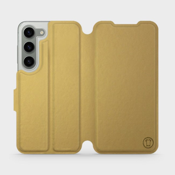 Etui do Samsung Galaxy S23 - wzór Gold&Orange