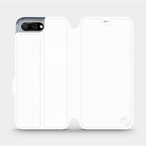 Etui do Huawei Honor 10 - wzór White&Orange