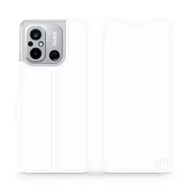 Etui do Xiaomi Redmi 12C - wzór White&Gray