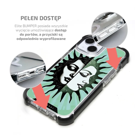 Etui MagSafe Elite Bumper Apple iPhone 17 Air - wzór D022D