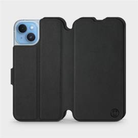 Etui Soft Touch do Apple iPhone 14 - wzór Satynowa czerń