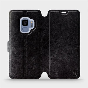 Etui do Samsung Galaxy S9 - wzór Black&Orange