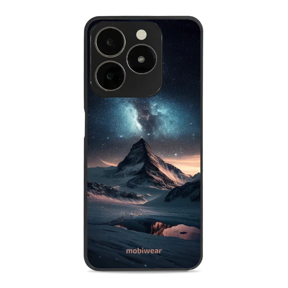 Mobiwear Glossy Case, Handyhülle, Geräteschutz, stilvolle Grafik, sicheres Gehäuse, Nachtberg
