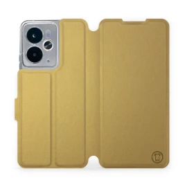 Etui do Realme 14 5G - wzór Gold&Orange