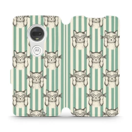 Etui do Motorola Moto G7 Plus - wzór VP90S