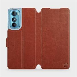 Etui do Motorola Edge 30 5G - wzór Brown&Gray