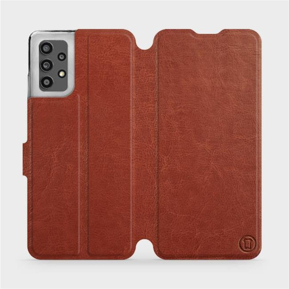 Etui do Samsung Galaxy A32 4g - wzór Brown&Gray