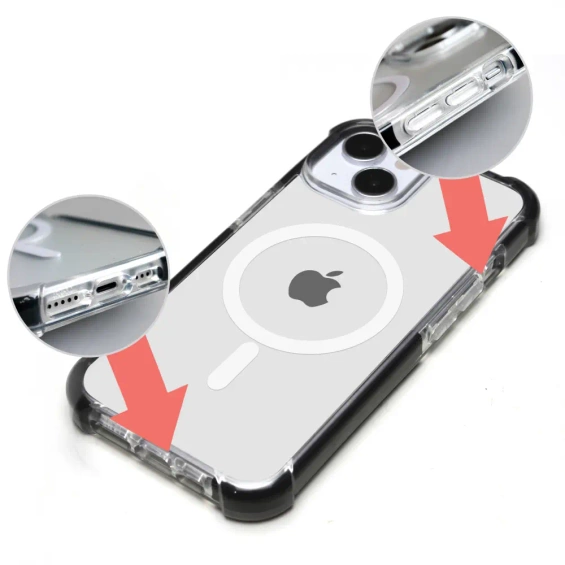 Etui MagSafe Elite Bumper Apple iPhone 17 Pro - wzór D001D