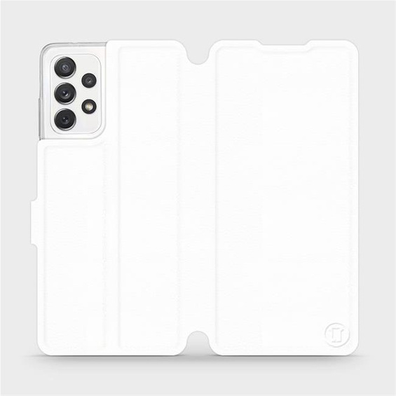 Etui do Samsung Galaxy A72 - wzór White&Orange