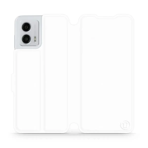 Etui do Motorola Moto G53 5G - wzór White&Gray
