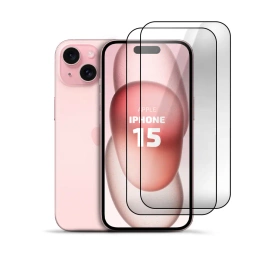 Zestaw 2x Szkło hartowane Clear 9H do Apple iPhone 15