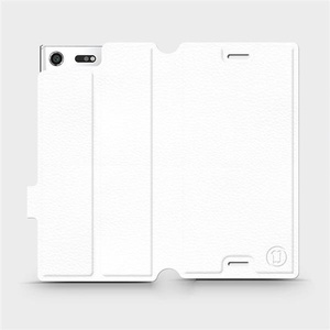 Etui do Sony Xperia XZ Premium - wzór White&Gray
