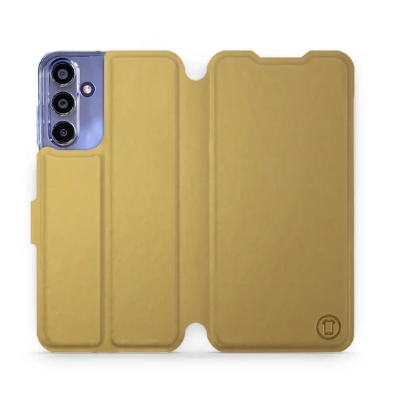 Etui do Samsung Galaxy A15 4G - wzór Gold&Orange