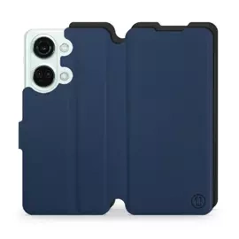 Etui Soft Touch do OnePlus Nord 3 5G - wzór Głęboki granat z czernią