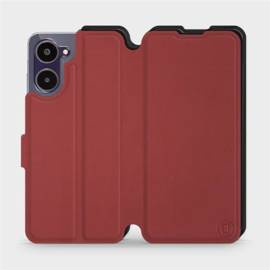 Etui Soft Touch do Realme 10 - wzór Zachodząca czerwień z czernią