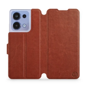 Etui do Xiaomi Redmi Note 13 4G - wzór Brown&Orange