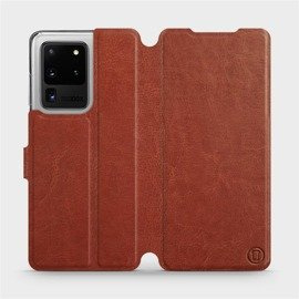 Etui do Samsung Galaxy S20 Ultra - wzór Brown&Orange