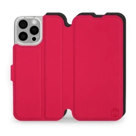 Etui Soft Touch do Apple iPhone 16 Pro Max - wzór Żywa czerwień z czernią