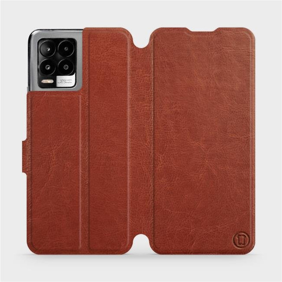 Etui do Realme 8 Pro - wzór Brown&Orange
