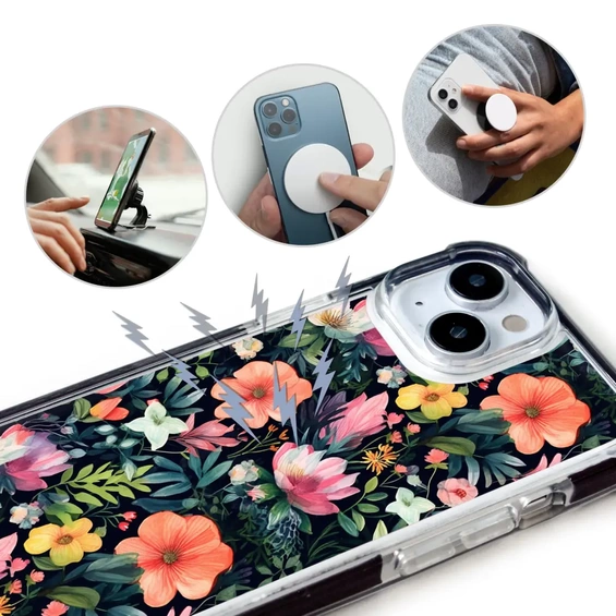 Etui MagSafe Elite Bumper Apple iPhone 16 Pro Max - wzór D009D