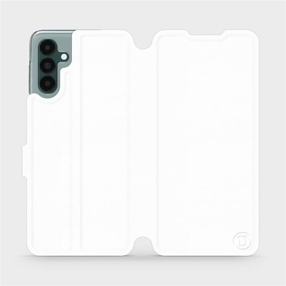 Etui do Samsung Galaxy A04S - wzór White&Orange