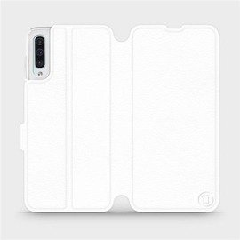 Etui do Samsung Galaxy A50 - wzór White&Orange