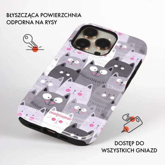 Etui Elite Pro do Samsung Galaxy S25 Edge - wzór E099E